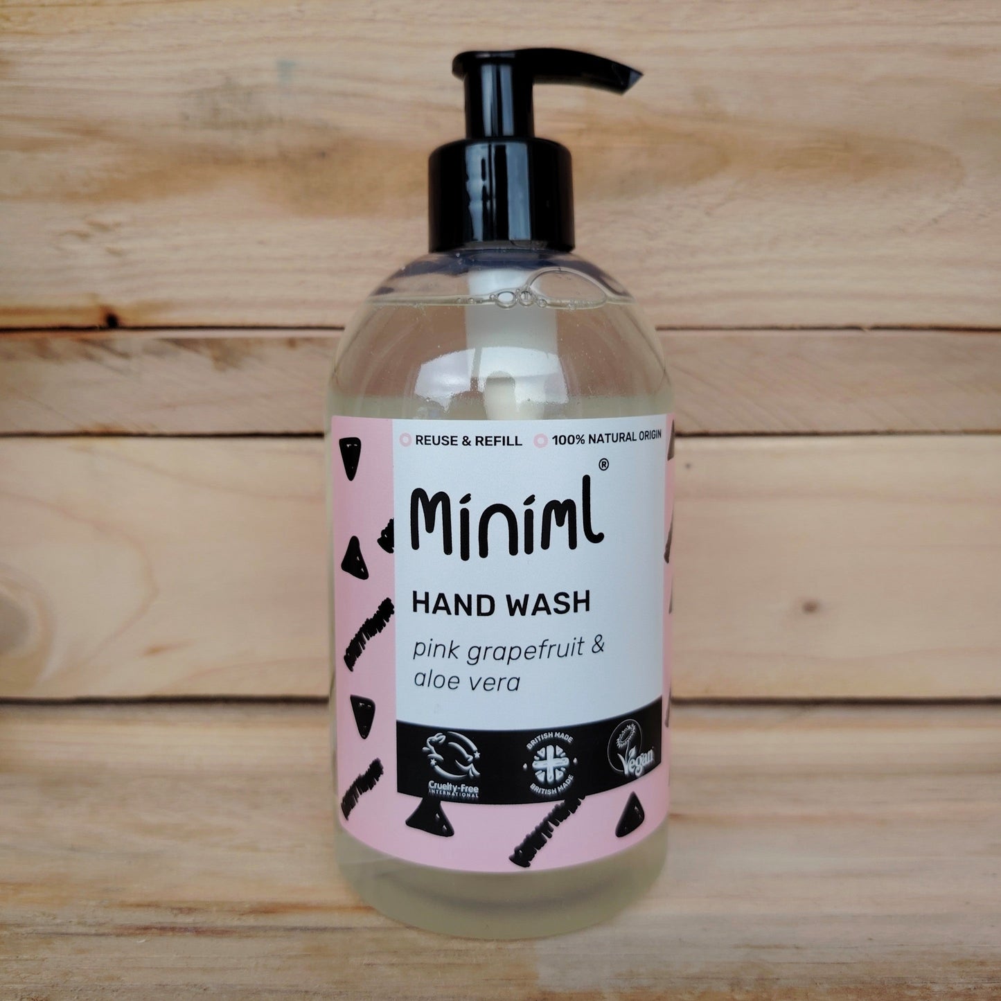 Miniml Hand Wash Pink Grapefruit & Aloe Vera