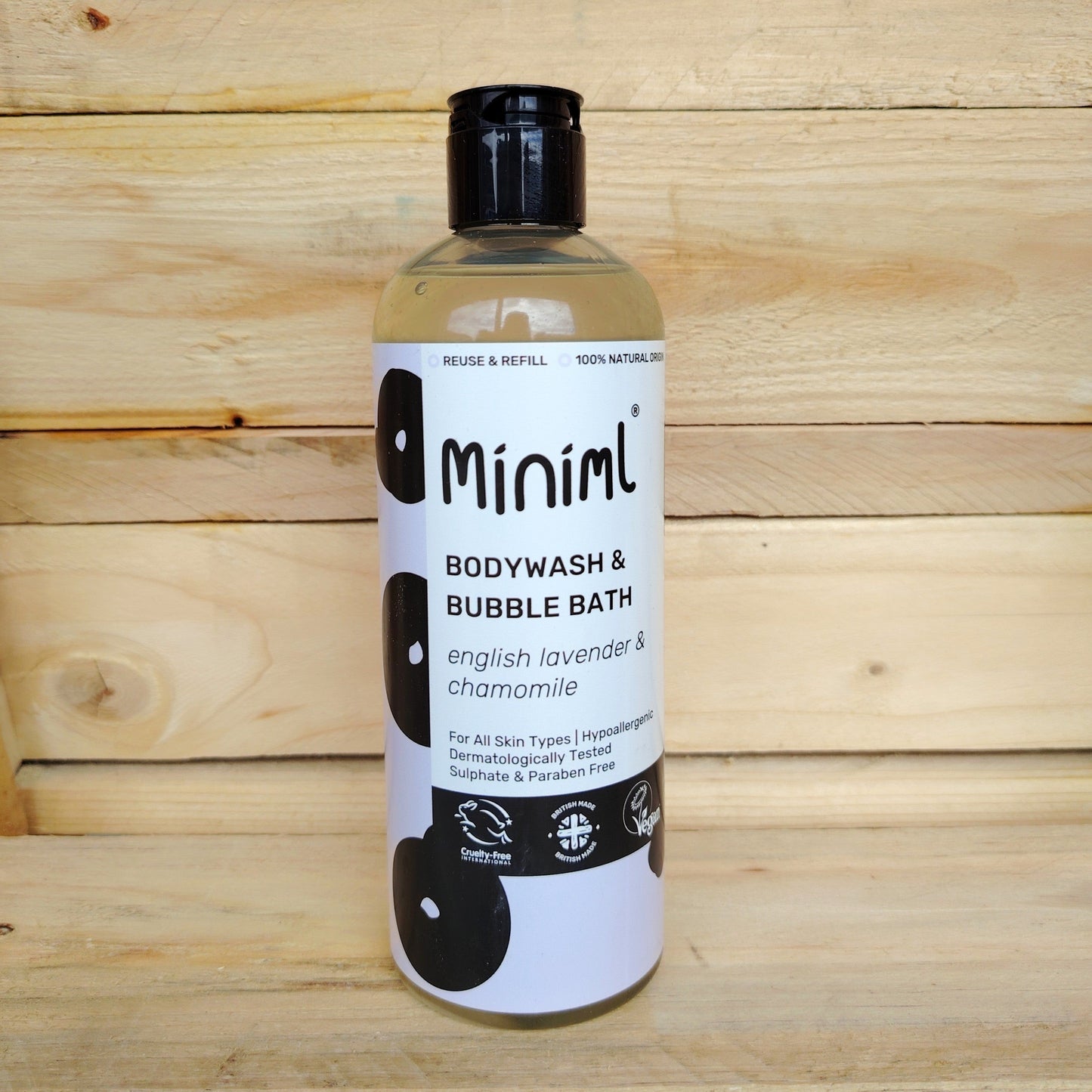 Miniml Bodywash Bubble Bath English Lavender & Chamomile