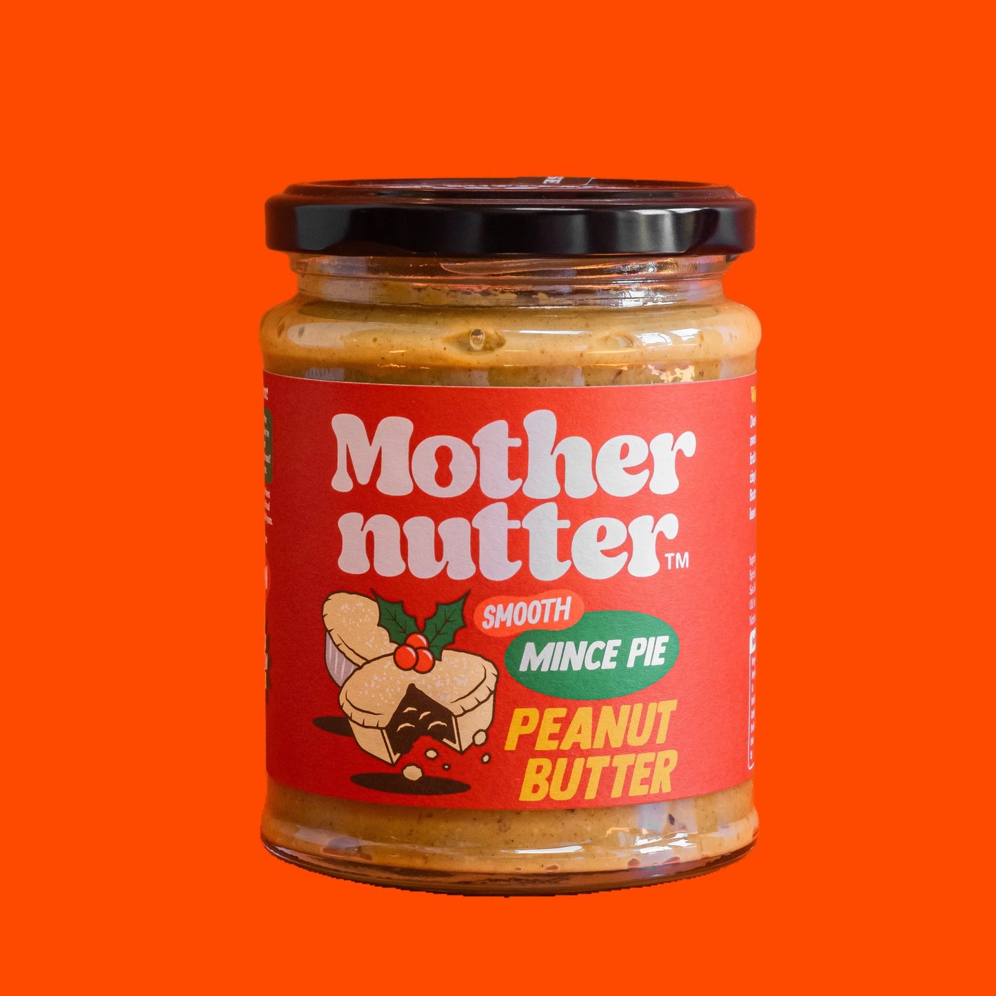 Mothernutter Smooth Mince Pie Peanut Butter (280g)
