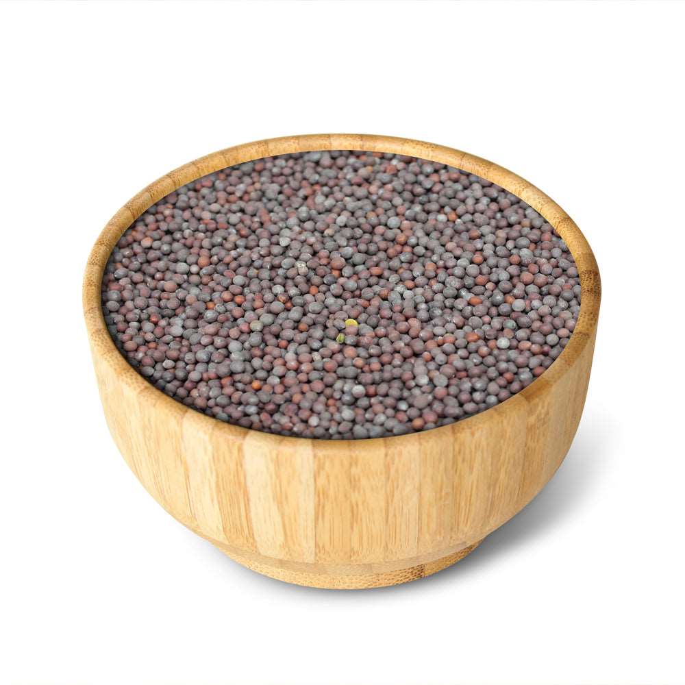 Mustard Seeds Black sold by The Eco Basket, Ireland's largest wholefoods supplier, in the UK and Ireland.