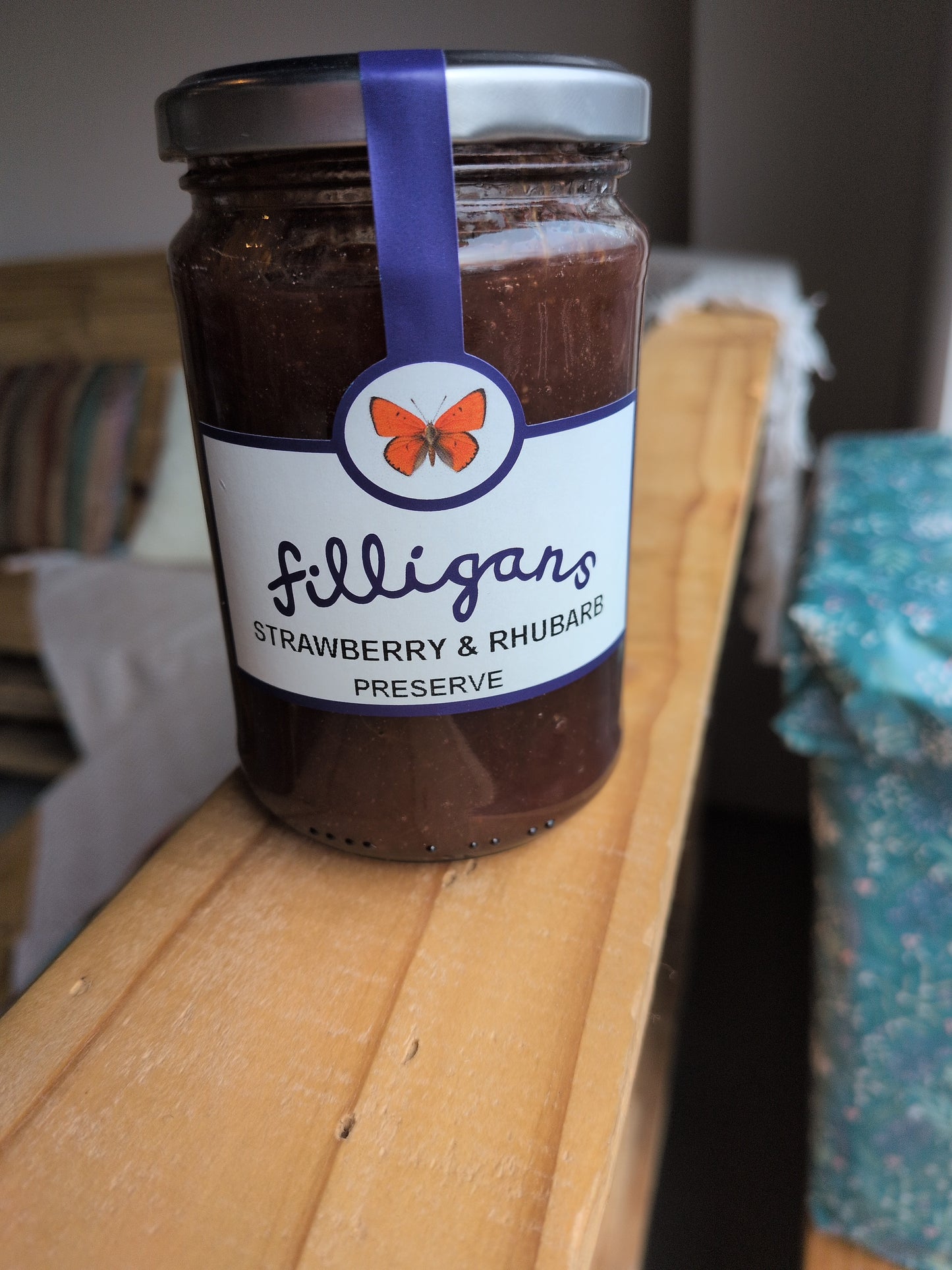 Filligans Strawberry & Rhubarb Jam