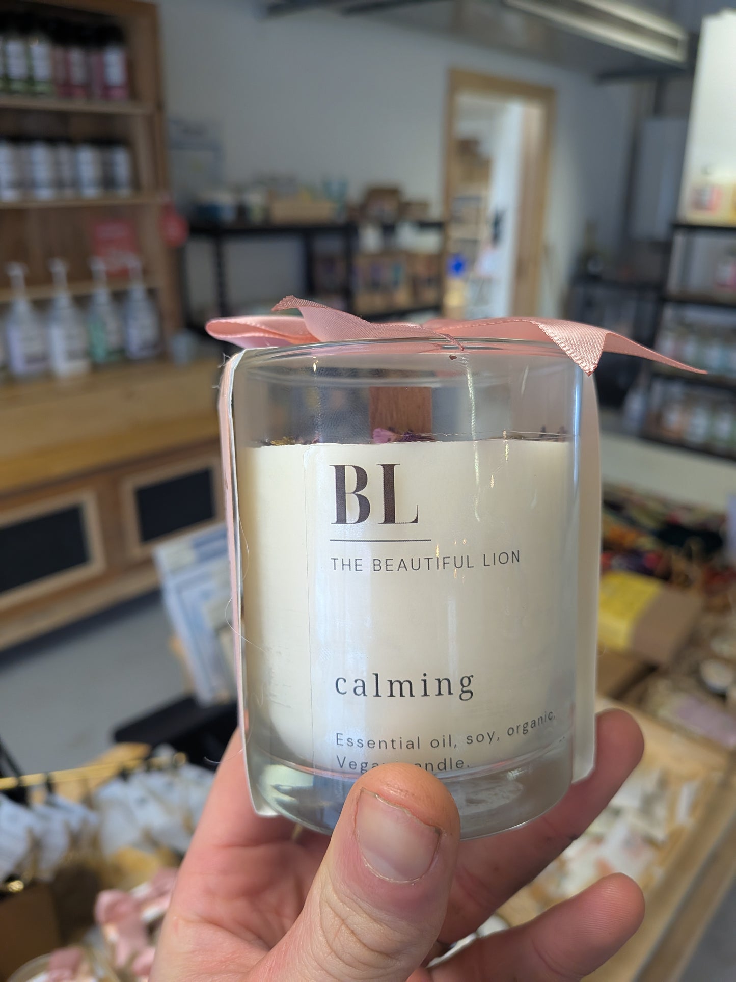 Mothers Day Vegan Soya Wax Calming Candle