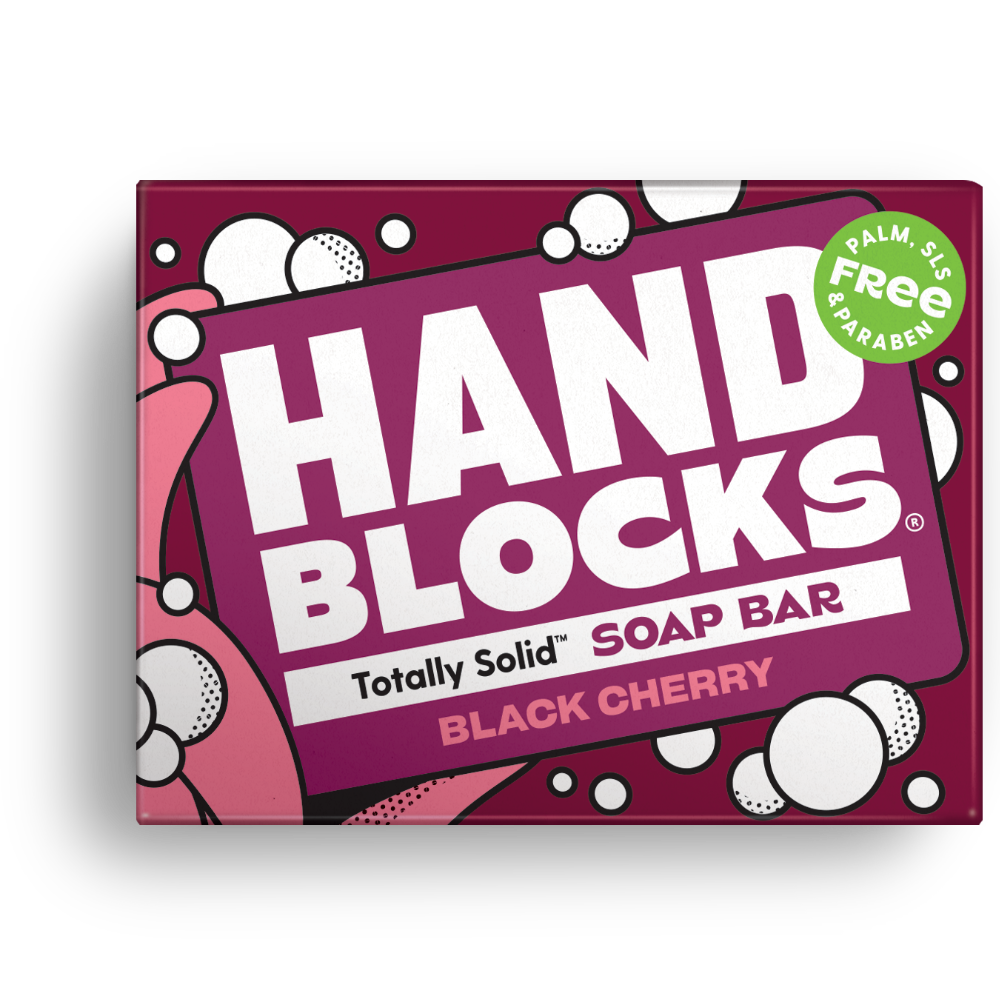 Hand Blocks Black Cherry