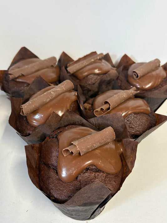 Chocolate Chip Fudge Muffin