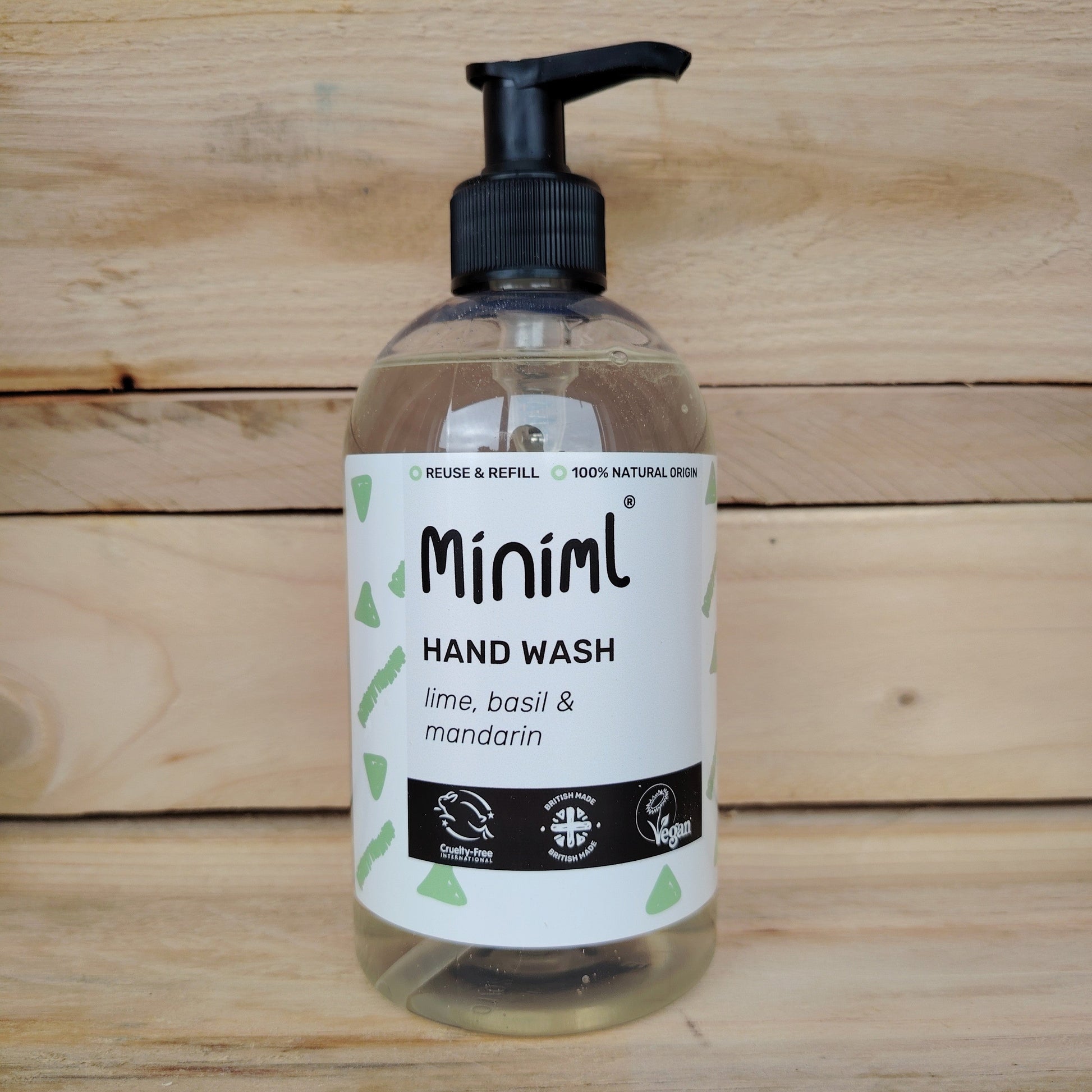 Miniml Handwash Lime Basil & Mandarin