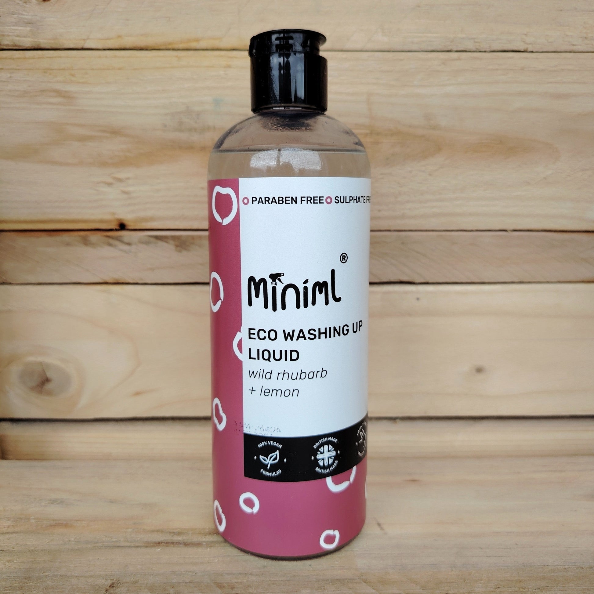 Miniml Eo Washing Up Liquid Wild Rhubarb & Lemon
