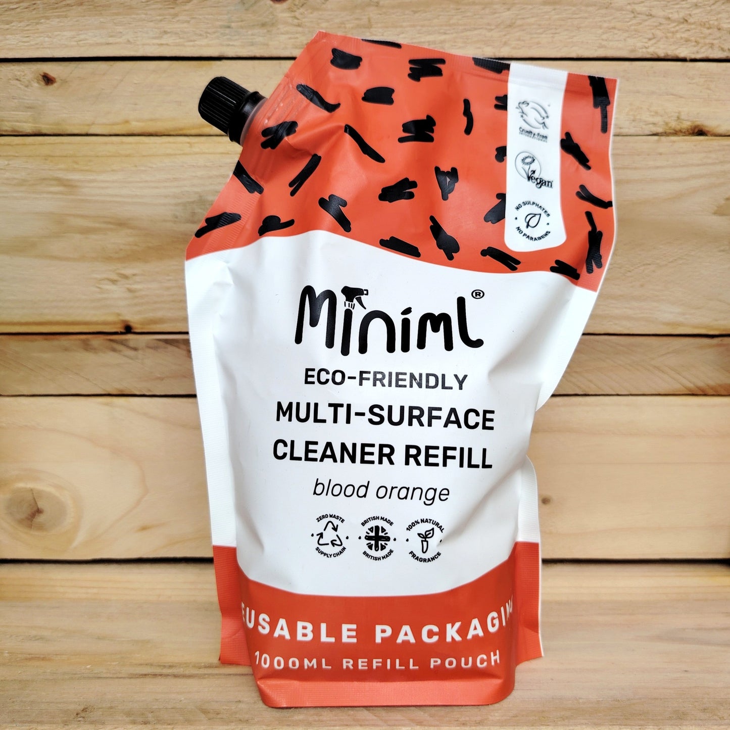 Miniml Multi Surface Cleaner Refil Blood Orange