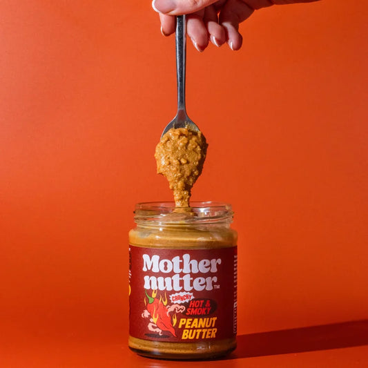 Mothernutter Crunchy Hot & Smoky Peanut Butter (280g)