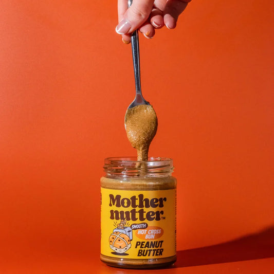 Mothernutter Smooth Hot Cross Bun Peanut Butter (280g)