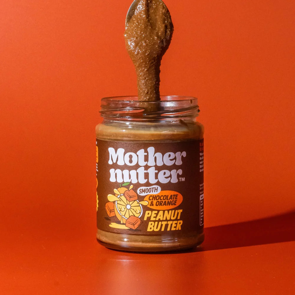 Mothernutter Smooth Chocolate & Orange Peanut Butter (280g)