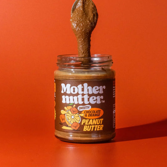 Mothernutter Smooth Chocolate & Orange Peanut Butter (280g)