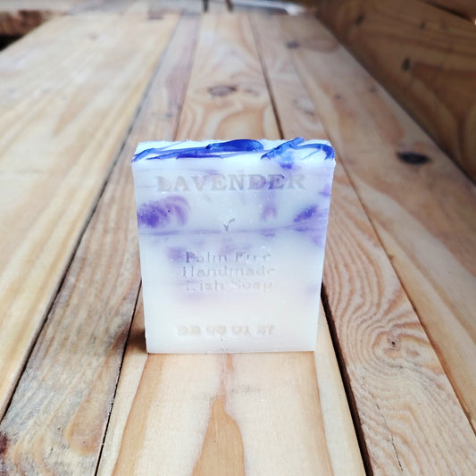 Palm Free Irish Lavender Handmade Soap