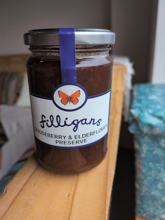 Filligans Gooseberry & Elderflower Jam