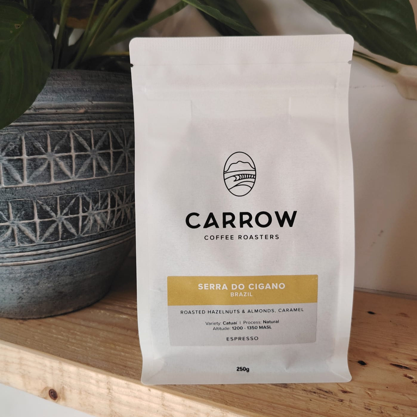 CARROW Coffee Roasters Serra Do Cigano Brazil Espresso