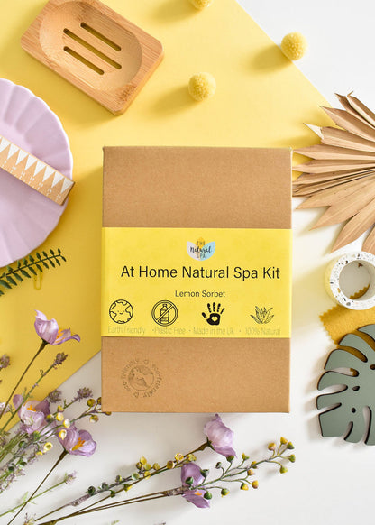 Lemon Sorbet At Home Natural Spa Set