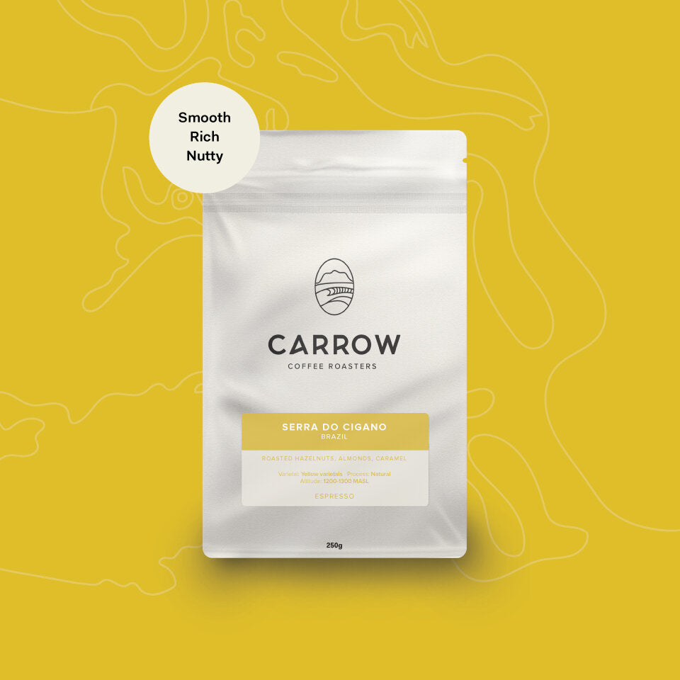 CARROW Coffee Roasters Serra Do Cigano Brazil Espresso